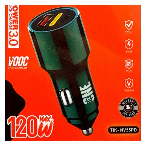 CARGADOR PLUGIN 120W TIK-NV55PD