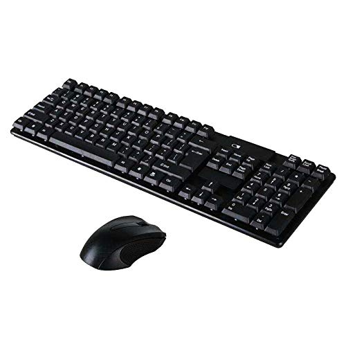 COMBO TECLADO Y MOUSE INALAMBRICO COMPUTADOR PC WIRELESS TJ-808 RAMITECH