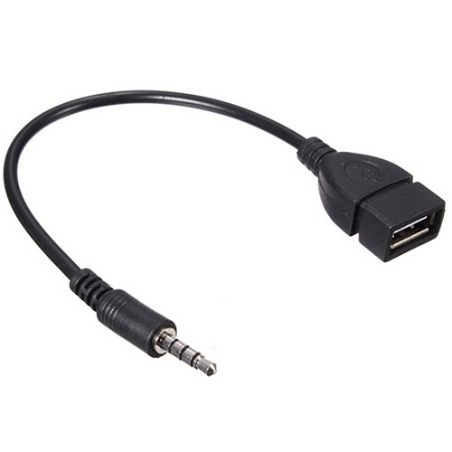 CABLE CONVERTIDOR OTG A JACK USB HEMBRA A PLU AUDIO 3.5
