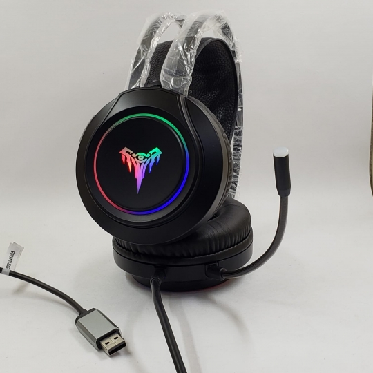 DIADEMA MANOS LIBRES AUDIO GAMER USB SONIDO ESTEREO ENVOLVENTE V1